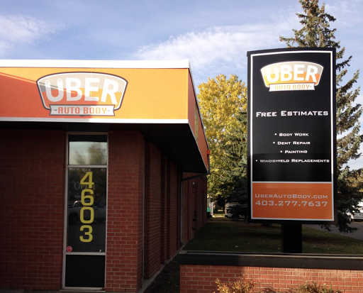Uber Auto Body, 4603 Manilla Rd SE, Calgary, AB T2G 4B6, Canada, 