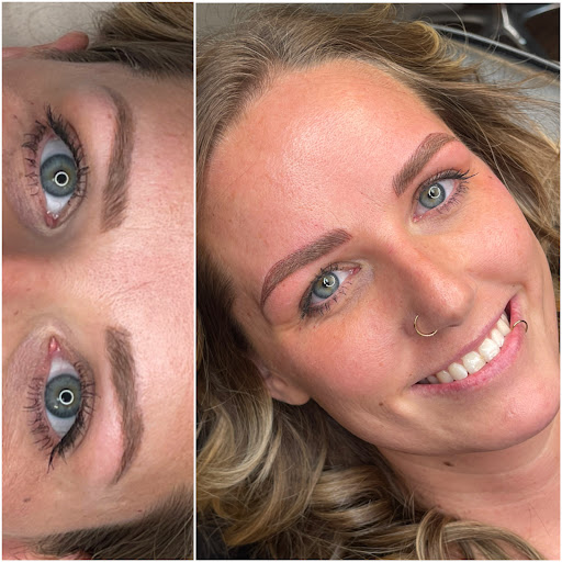 Explore dog nose tattoo ideas, creative tattoo ideas in Peoria Heights, available at BeautiFULL Brows By Jen Microblading - Permanent Makeup Wild Honey Beauty Studio