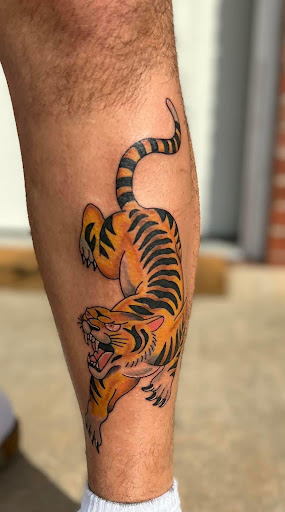 Explore tattoo fill in ideas for men, creative tattoo ideas in Warner Robins, available at Untold Pain Tattoo Studio