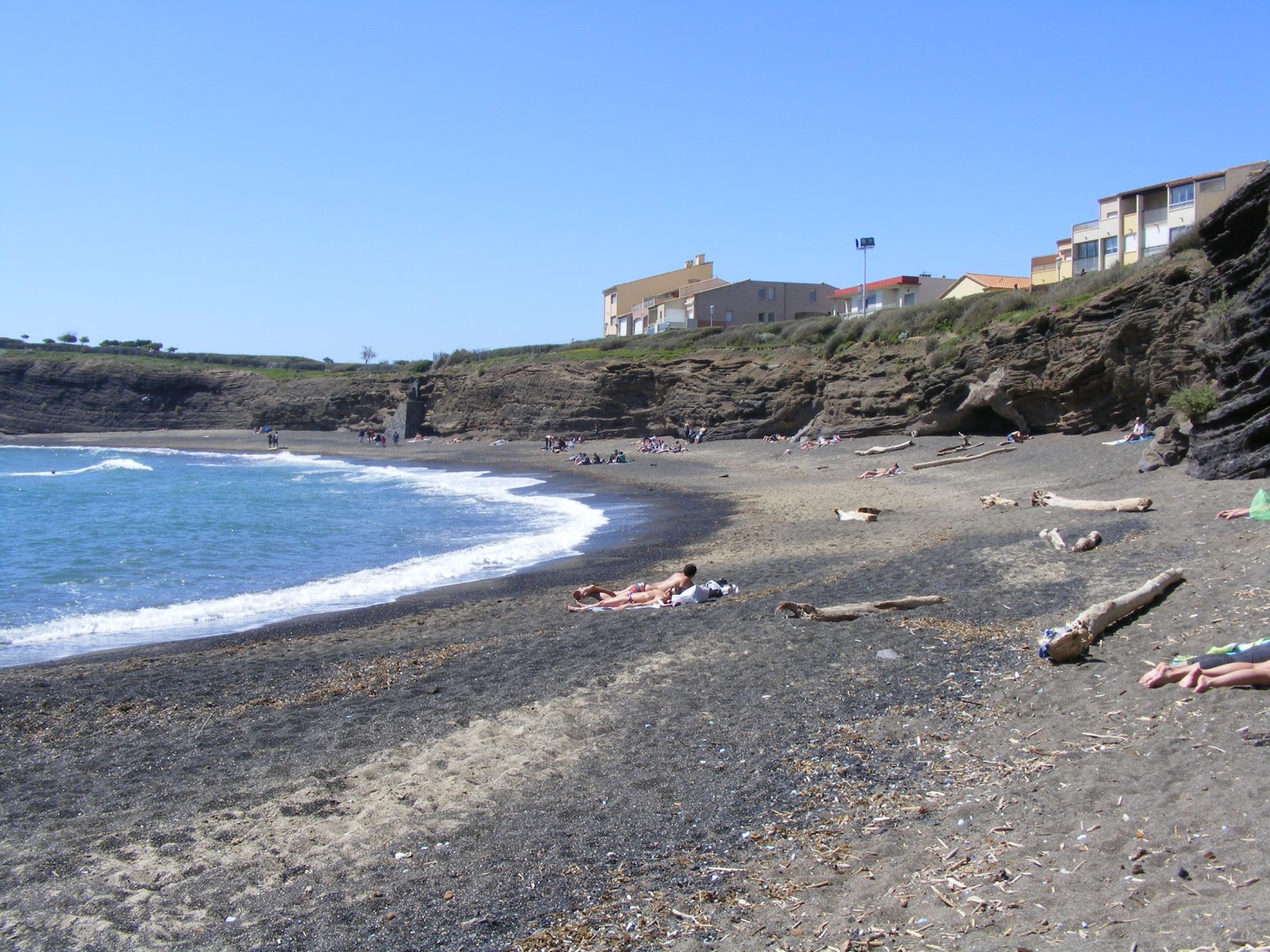 Photo of La Conque beach - popular place among relax connoisseurs