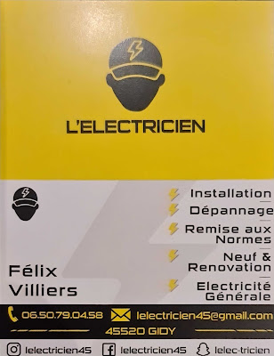 L'ELECTRICIEN à Gidy
