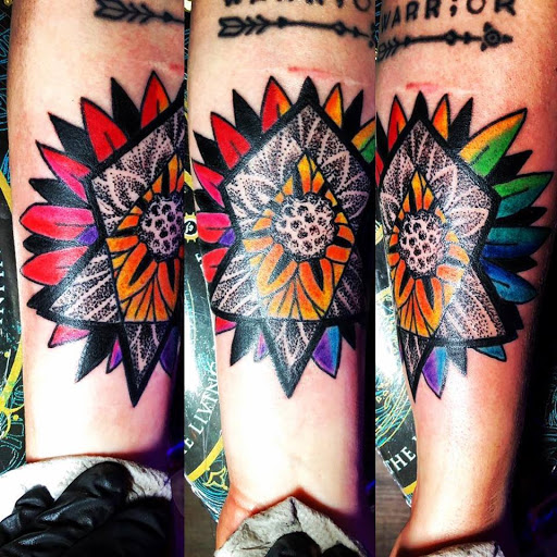 Tattoo Shop «Blood Moon Tattoo Gallery», reviews and photos, 101 N Main St #201, Mansfield, TX 76063, USA