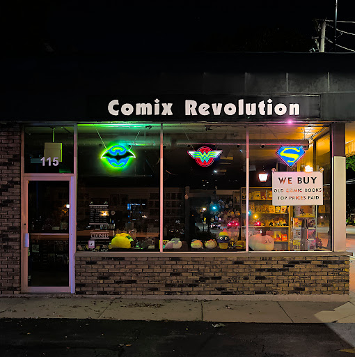 Comix Revolution, 115 W Central Rd, Mt Prospect, IL 60056, USA, 