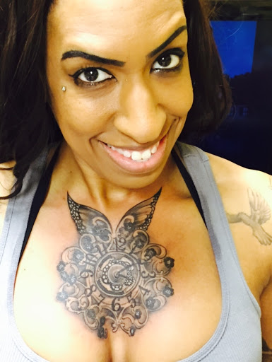 Explore flower arm tattoo ideas, creative tattoo ideas in Savannah, available at Tatlyfe Studios