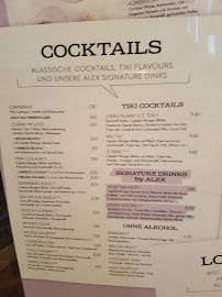 ALEX à Oberhausen menu