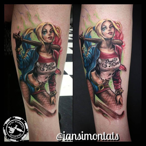 Explore baby foot print tattoo ideas, creative tattoo ideas in Youngstown, available at Bitter Hearts Tattoo