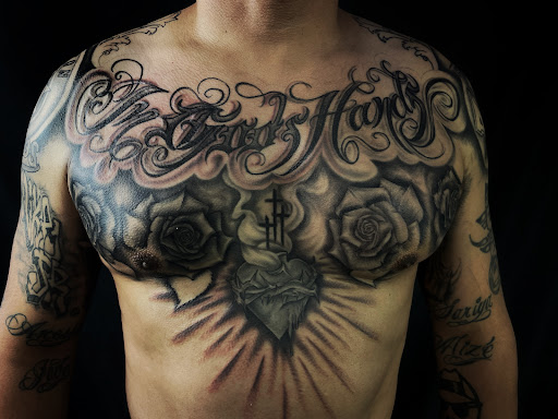 Explore broken tattoo ideas for guys, creative tattoo ideas in Houston, available at The Dark Anchor