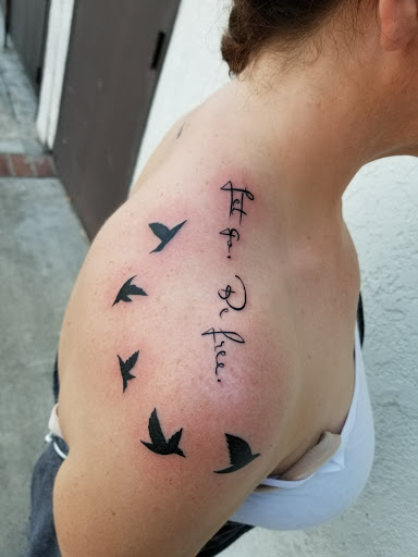 Explore sukuna tattoo ideas, creative tattoo ideas in Laguna Beach, available at Cast of Crowns Art Collective