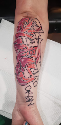 Explore chest tattoo ideas for females, creative tattoo ideas in Bismarck, available at Alchemist Tattoo & Body Piercing