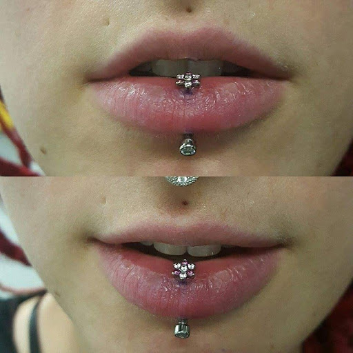 Explore police officer tattoo ideas, creative tattoo ideas in Washington, available at Fattys Tattoos & Piercings H Street