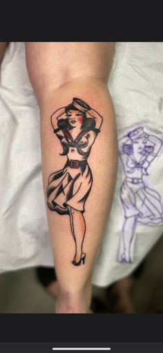 Explore two name tattoo ideas, creative tattoo ideas in Modesto, available at Dying Art Tattoo