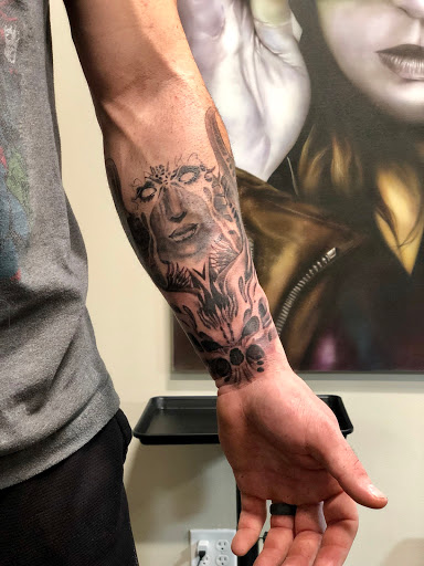 Explore back cover up tattoo ideas, creative tattoo ideas in Snohomish, available at Collective Image Tattoo