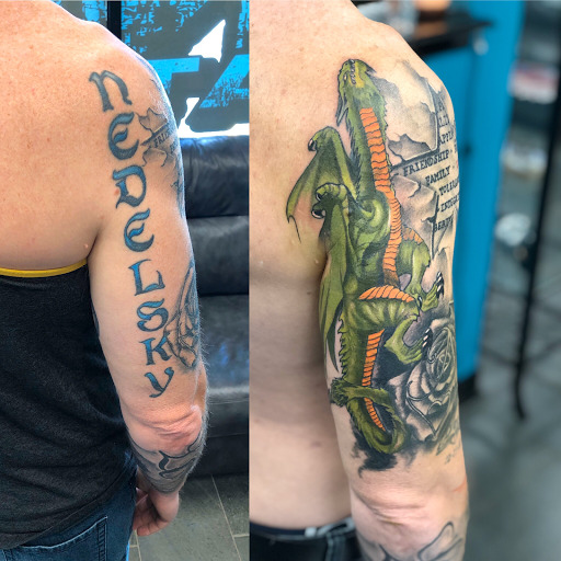 Explore tattoo ideas men, creative tattoo ideas in Lockport, available at Archer Ink Tattoo