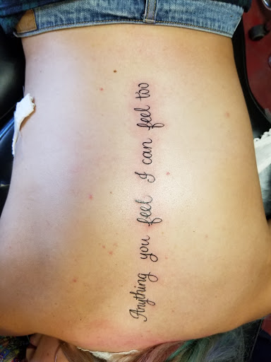 Explore marathon tattoo ideas for guys, creative tattoo ideas in Yucaipa, available at Gaslamp Tattoo Gallery