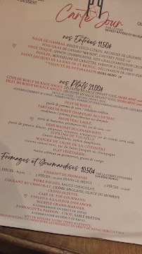 Restaurant Popote & Papilles à Le Mans (le menu)