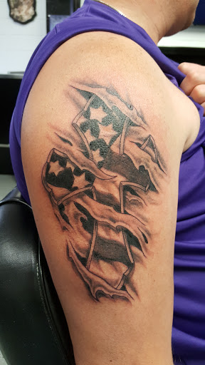 Explore joker and harley quinn tattoo ideas, creative tattoo ideas in Wichita, available at Body Canvas Tattooing