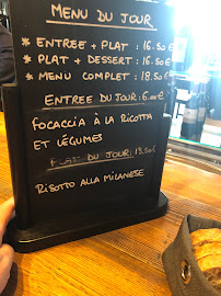 Les Quatre Gourmets à Annecy menu