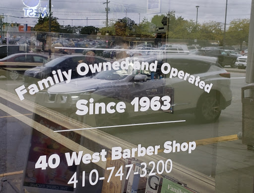 Barber Shop «40 West Barber & Style Shop», reviews and photos, 722 N Rolling Rd, Catonsville, MD 21228, USA