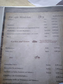 Restaurant allemand Landgasthof Am Teufelstisch Hinterweidenthal à Hinterweidenthal (le menu)