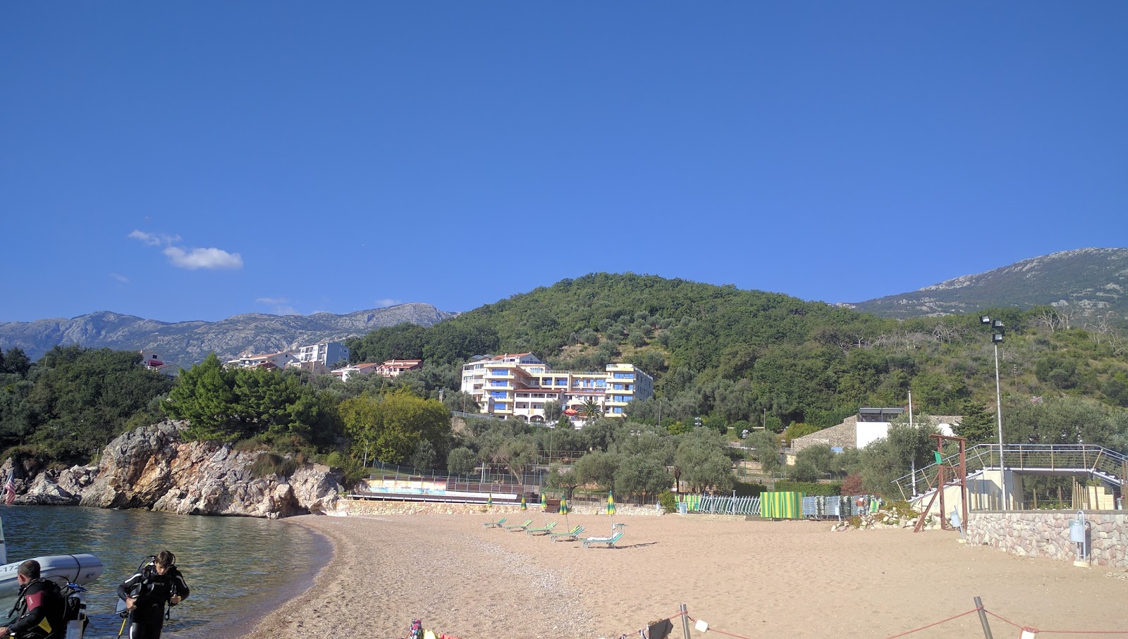 Photo of Przno beach with partly clean level of cleanliness