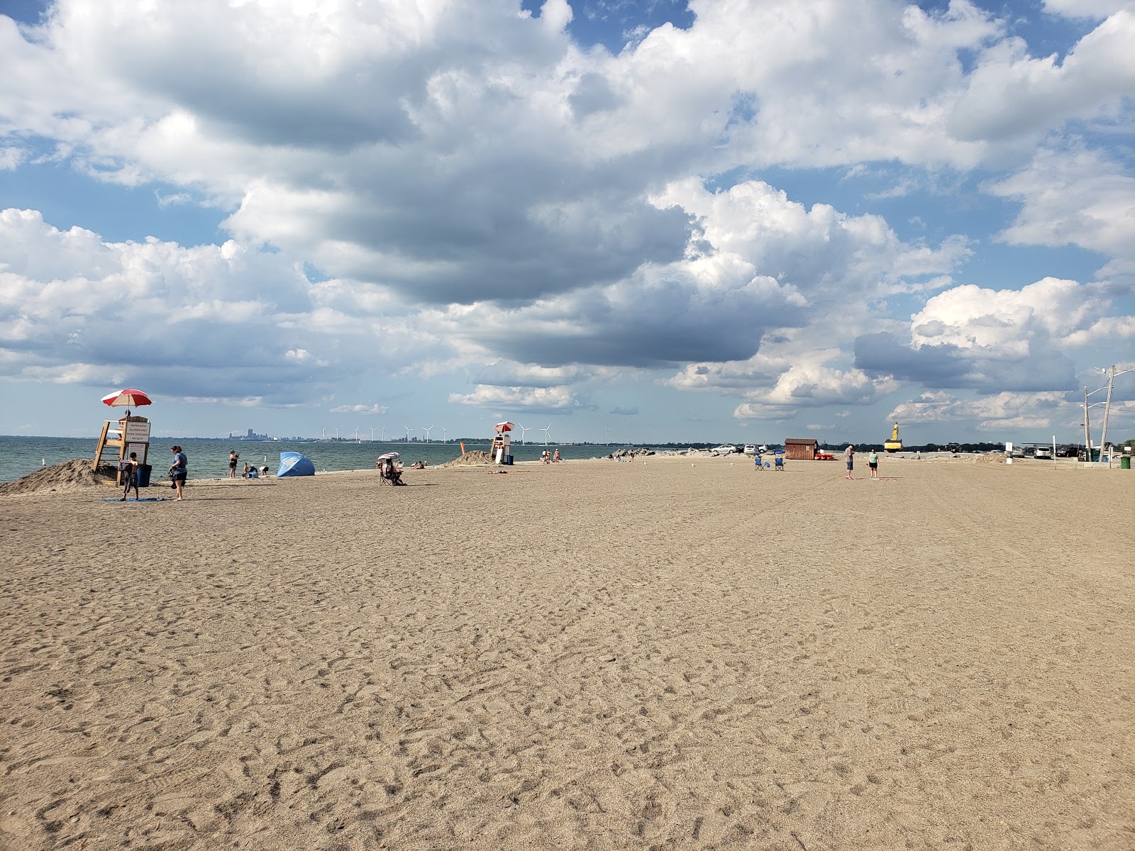 Hamburg Beach的照片 具有非常干净级别的清洁度