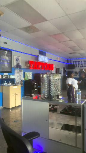 Tattoo Shop «Infamous Tattoos», reviews and photos, 5330 Old National Hwy, College Park, GA 30349, USA