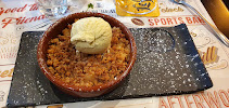 Crumble aux pommes du Restaurant Au Bureau Chalon-sur-Saône à Chalon-sur-Saône - n°2