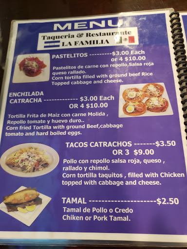 Taqueria & Restaurant La Familia