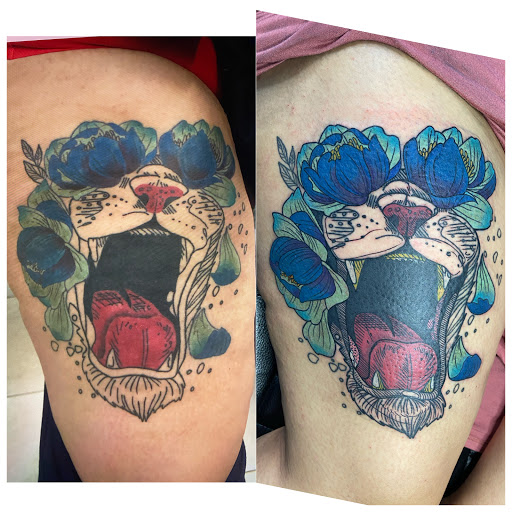 Explore pinky and the brain tattoo ideas, creative tattoo ideas in Passaic, available at District 36 Tattoo Parlor