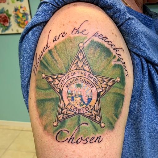 Explore calf tattoo ideas for guys, creative tattoo ideas in Ocala, available at The Tattoo Gallery of Ocala LLC