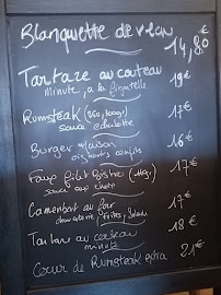 Menu du Le Relais du Sapet - Restaurant - Bistronomique - Brasserie - La Bâtie Neuve - Hautes Alpes - 05 à La Bâtie-Neuve