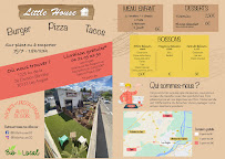 Menu / carte de Little House Pizzeria Bio - Les Angles à Les Angles