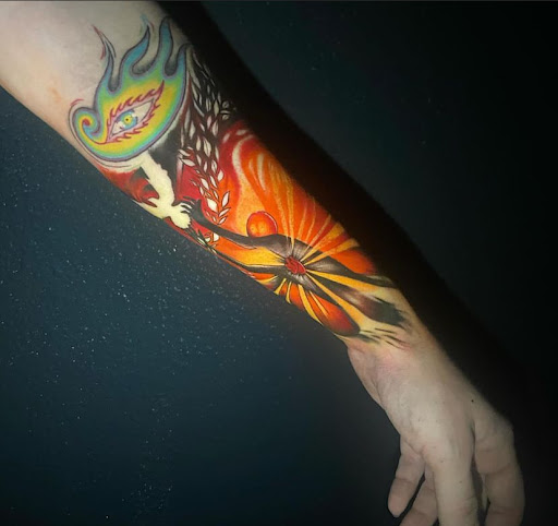 Explore jeep tattoo ideas, creative tattoo ideas in Modesto, available at Dying Art Tattoo