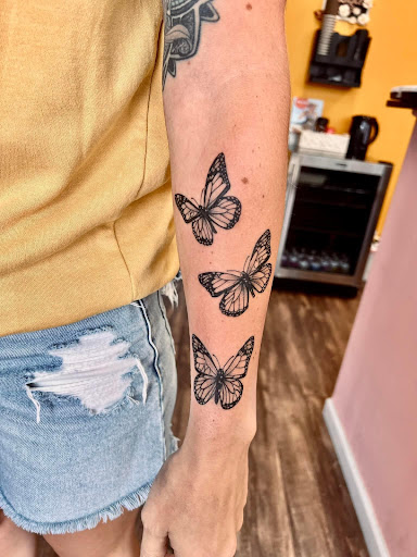 Explore jiu jitsu tattoo ideas, creative tattoo ideas in Batavia, available at The Pretty Pin-Up Tattoo Parlor