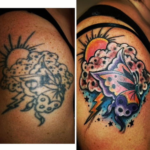 Tattoo Shop «Patriotic Pain Tattoo & Body Piercing», reviews and photos, 5658 William Penn Hwy, Murrysville, PA 15668, USA