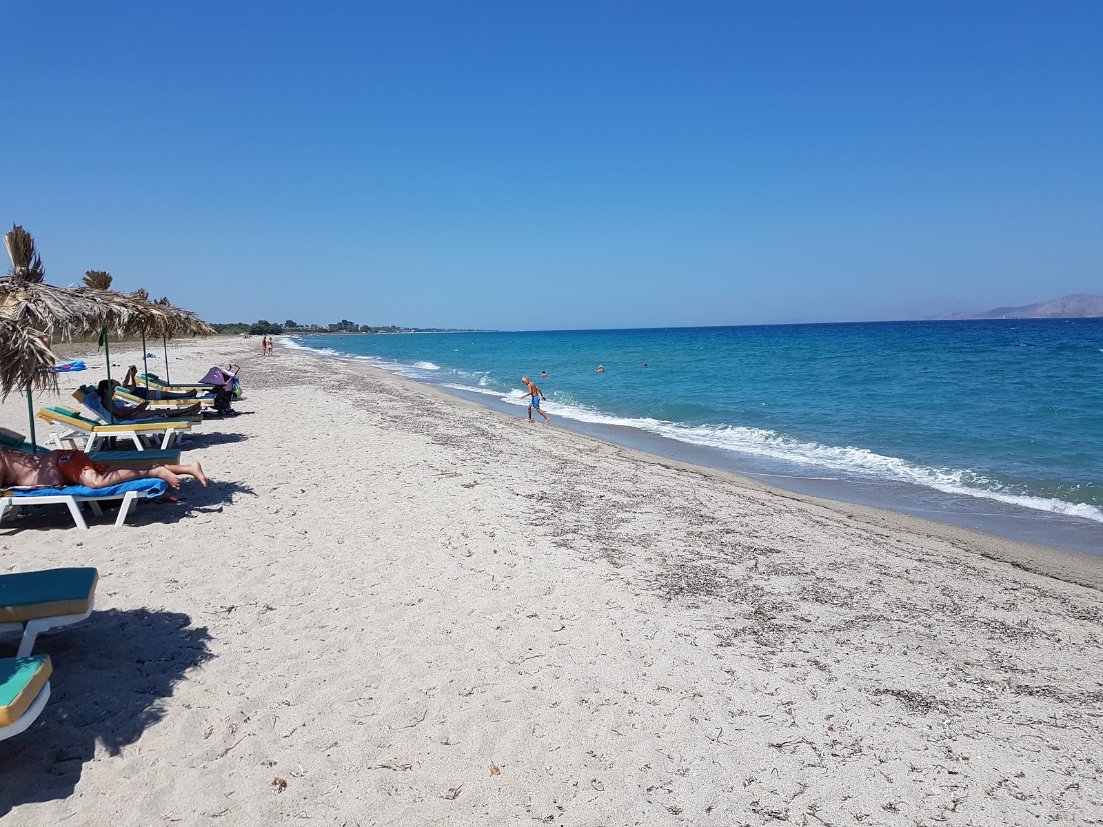 Peleziki Kos'in fotoğrafı geniş plaj ile birlikte