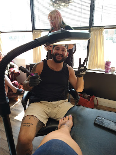 Explore killua tattoo ideas, creative tattoo ideas in Peoria, available at Mixed Personalities Tattoo Studio