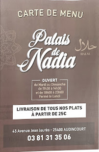 Photos du propriétaire du Restaurant PALAIS DE NADIA à Audincourt - n°7
