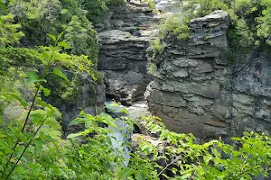 Linville Falls - Trail and Waterfall image