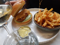 Hamburger végétarien du Restaurant de poisson MERSEA Beaupassage à Paris - n°13