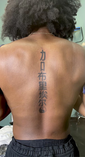 Explore neck tattoo ideas small, creative tattoo ideas in Meridian, available at Creative Pain Tattoo Studio
