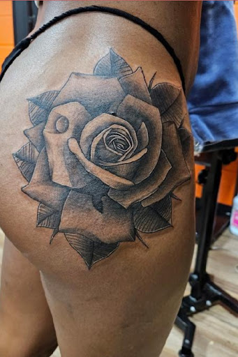 Explore longitude and latitude tattoo ideas, creative tattoo ideas in Mesa, available at Ranger Tattoo & Piercing