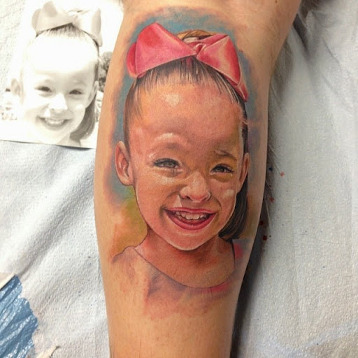 Explore hot air balloon tattoo ideas, creative tattoo ideas in Mcallen, available at World Famous La Mancha Tattooz