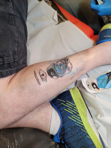 Explore tattoo shoulder ideas, creative tattoo ideas in Jackson, available at Tattoo Bettys