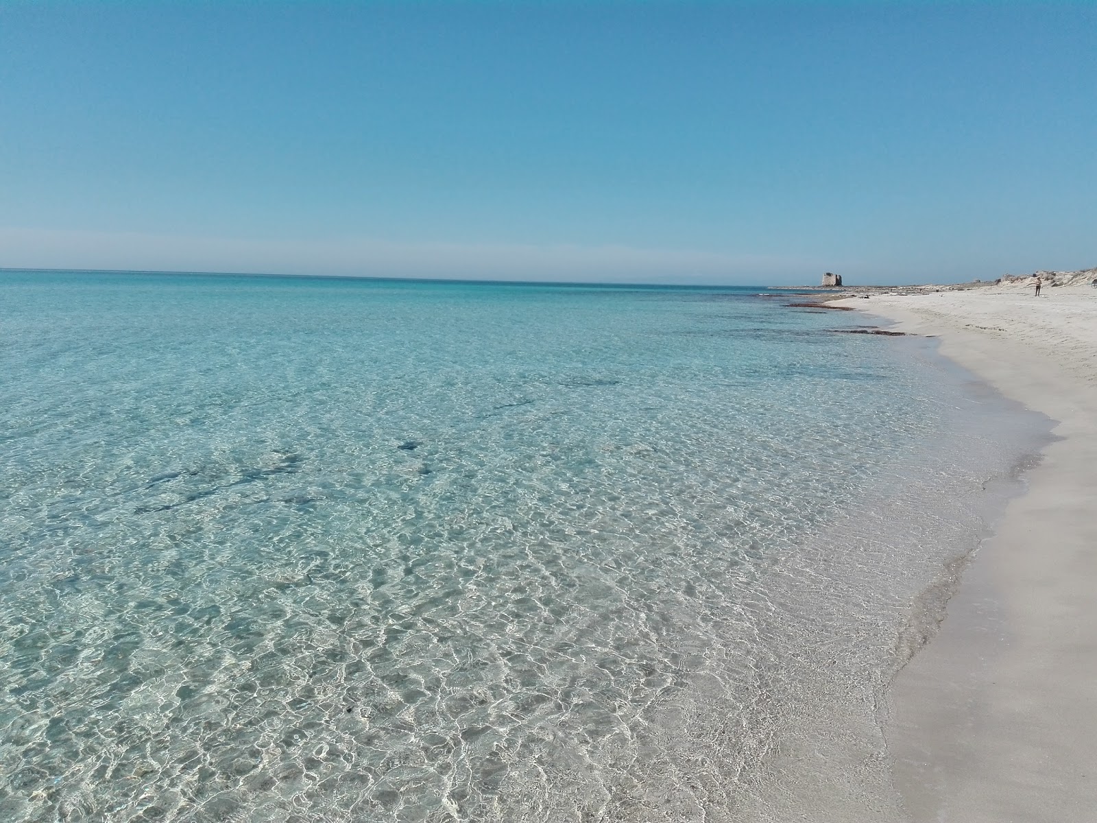 Valokuva Spiaggia Lido Torrettaista. pinnalla beige iekka:n kanssa