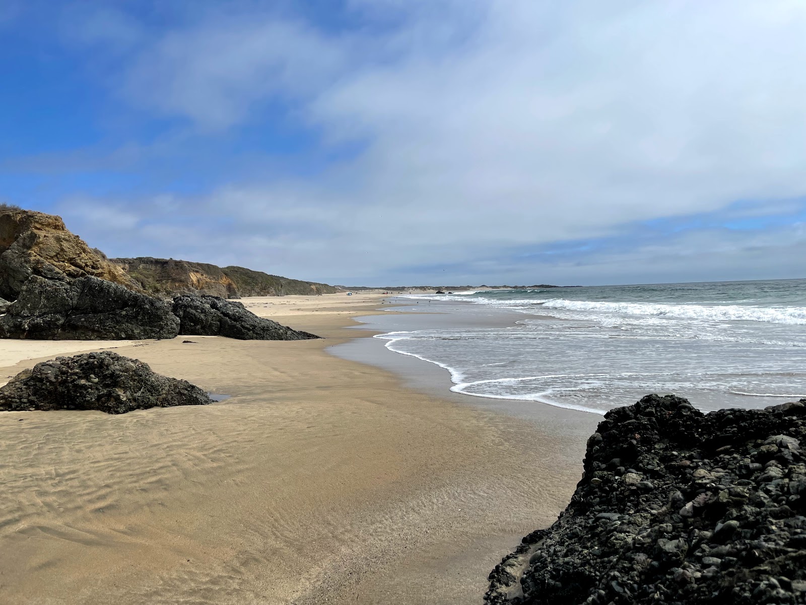 Foto af Gazos Creek Beach med høj niveau af renlighed