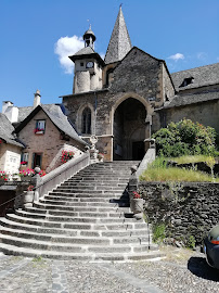 Église Saint-Fleuret d'Estaing du Café Café du Lac à Estaing - n°4