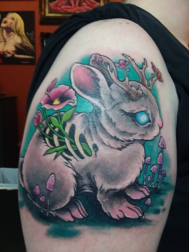 Explore eyebrow tattoo ideas, creative tattoo ideas in Portsmouth, available at River City Tattoos