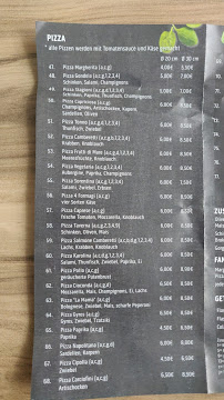 Menu / carte de Ristorante Pizzeria La Mama à Fuldatal