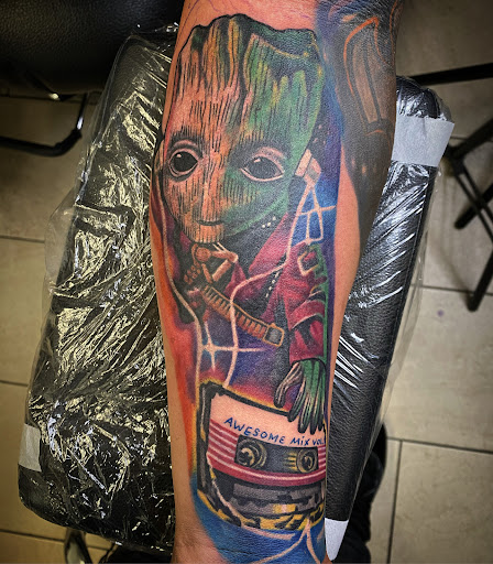 Find sagittarius tattoo ideas for your next unique tattoo in Passaic at District 36 Tattoo Parlor